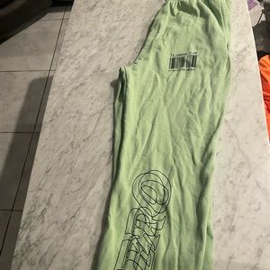 The Mayfair Group, light green sweatpants, size S/M